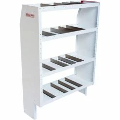 Weather Guard® Heavy Duty Adjustable 4 Shelf Unit, 60" x 42" x 16" - 9364-3-03