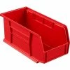 Weather Guard Small 6 Bin Set for Van Shelving, Red 5" x 5-1/2" x 14-3/4"