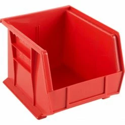 Weather Guard Medium 6 Bin Set for Van Shelving, Red 7" x 8-1/4" x 10-7/8" - 9859-7-01