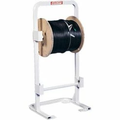 Weather Guard Cable Reel Holder, 2 Spool Floor Mount - 9861-3-01