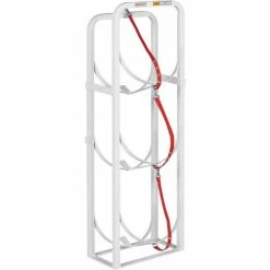 Weather Guard Refrigerant Tank Rack, 2 x 30 Lbs. 1 x 50 Lbs. - 9863-3-01