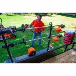 Buyers Products Buyers Lockable Trimmer Rack - Channel - LT13 -Towing & Cargo Management Shop LT13 App6