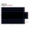 Xtarps, MT-LB18-B2027, Heavy Duty Flatbed Truck Tarp, Lumber Tarp, 20'W x 27'L, Black