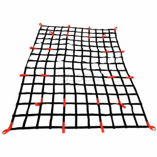U.S. Netting Truck Cargo Net W/ Tie-Down Loops, 113" x 90" TTL-L 1 U.S. Netting Truck Cargo Net W/ Tie-Down Loops, 113" x 90" TTL-L