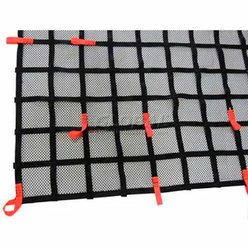 U.S. Netting Truck Cargo Net W/ Tie-Down Loops/Debris Liner, 83" x 65" TTL-SDL 1 U.S. Netting Truck Cargo Net W/ Tie-Down Loops/Debris Liner, 83" x 65" TTL-SDL