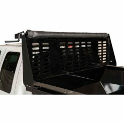 EZ-Dumper Steel Cab Protector 6 EZ-Dumper Steel Cab Protector -Towing & Cargo Management Shop SCP Steel Cab Guard Installed