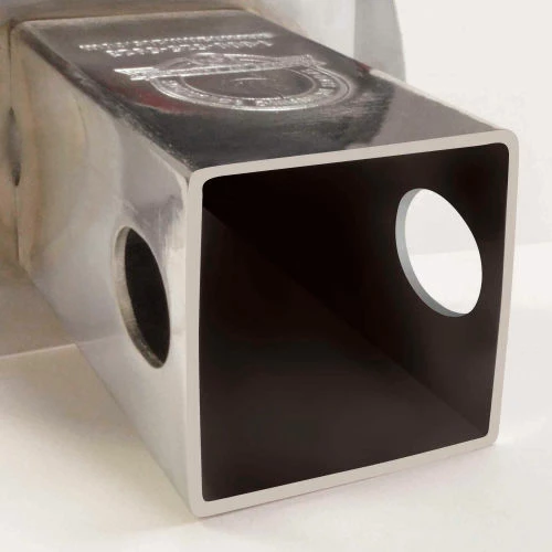 FanMats University of Arkansas - 3-D Chrome Hitch Cover 3-3/8" x 4" - 14981 4 FanMats University of Arkansas - 3-D Chrome Hitch Cover 3-3/8" x 4" - 14981 - Image 4