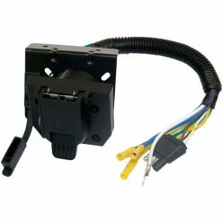 Buyers Products 7-Way Dual-Plug Trailer Connector with 10 Inch Prewired Harness - TC1474P