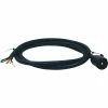 Buyers Products 7-Way Flat RV Trailer End with 96" Prewired Cable - TC2967P
