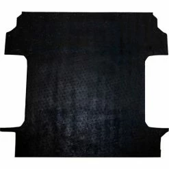 Global Industrial Rubber Pickup Truck Bed Mat, Black 78"L x 71"W