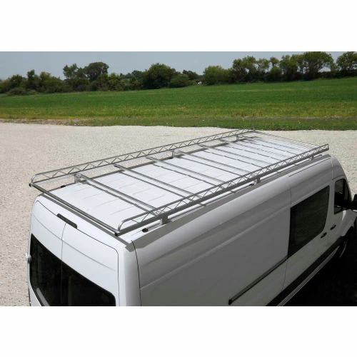 Topper 12' Van Rack W/ 63" Crossbars - '06 & Earlier Sprinter Low Roof Van - 463501 1 Topper 12' Van Rack W/ 63" Crossbars - '06 & Earlier Sprinter Low Roof Van - 463501
