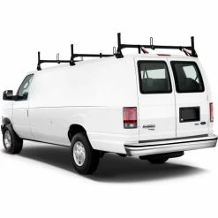 Vantech H1 3 Bar Steel Ladder Rack System for Dodge RAM Van 1981-On, Black 17 Vantech H1 3 Bar Steel Ladder Rack System for Dodge RAM Van 1981-On, Black -Towing & Cargo Management Shop h1083b