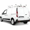 Vantech H1 3 Bar Steel Ladder Roof Rack for Ford Transit Connect 2014-On, White&nbsp;