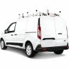 Vantech H1 3 Bar Aluminum Ladder Roof Rack for Ford Transit Connect 2014-On, White&nbsp;