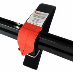 Vantech H1 3 Bar Aluminum Ladder Roof Rack for RAM ProMaster City 2014-On, Black -Towing & Cargo Management Shop h1 hook loop strap al b