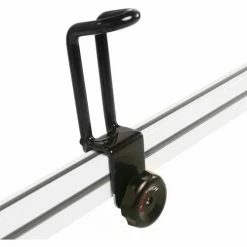 Vantech H1 3 Bar Aluminum Ladder Roof Rack for RAM ProMaster City 2014-On, White -Towing & Cargo Management Shop h1 ladder stopper al w 2